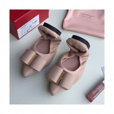 Salvatore Ferragamo 2019 Ladies Ballet Flat Shoes - 페라가모 2019 여성용 발렛 플랫 슈즈 FGMS0003.Size(225 