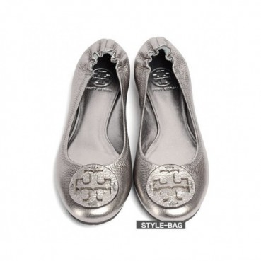 Tory  Burch 2019 Women's Initial Logo Leather  Flat Shoes - 토리버치 여성 이니셜 로고 레더 플랫 슈즈 Tor002x.Size(225 