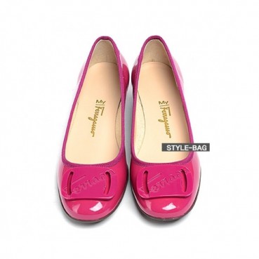 Ferragamo 2019 Womens Patent  Maicham Flat Shoes - 페라가모 여성 페이던트 마이참 플랫 Fer0242x.Size(225 