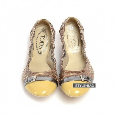 Tod's 2019 Womens Strap Snake Leather Flat Shoes - 토즈 여성 스트랩 뱀피 플랫 슈즈 Tod0028x.Size(225 