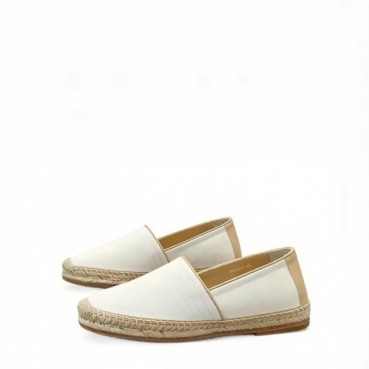 브루넬로쿠치넬리 남성 그레인 레더 에스파듀 - Brunello Cucinelli Mens Grain Leather Espadrilles 