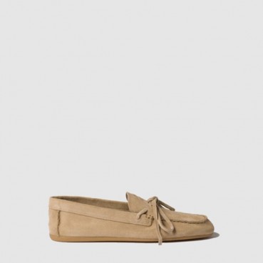 미우미우 여성 스웨이드 로퍼 - Miu Miu Womens Suede Loafers 