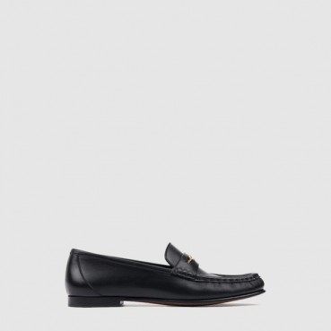 끌로에 여성 라운드 토 가죽 로퍼 - Chloe Womens Round Toe Leather Loafers 