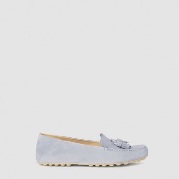 로로피아나 여성 도트 솔 워크 모카신 - Loro Piana Womens Dot Sole Work Moccasins 