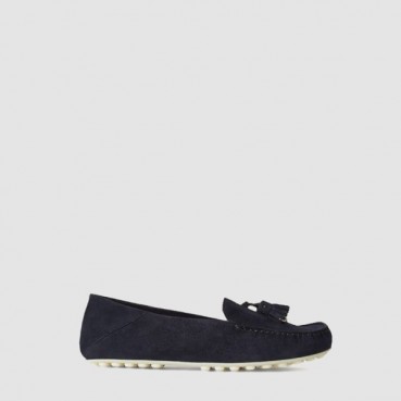 로로피아나 여성 도트 솔 워크 모카신 - Loro Piana Womens Dot Sole Work Moccasins 