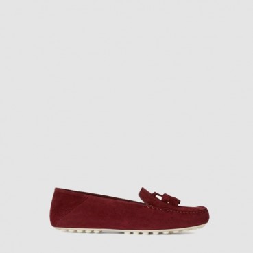로로피아나 여성 도트 솔 워크 모카신 - Loro Piana Womens Dot Sole Work Moccasins 
