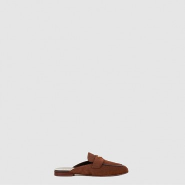 프라다 여성 가죽 뮬 - Prada Womens Leather Mule 