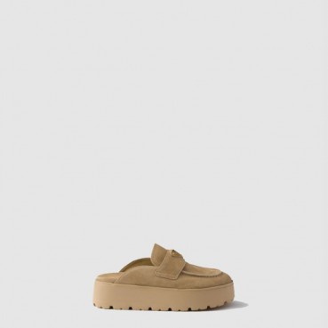프라다 여성 가죽 뮬 - Prada Womens Leather Mule 