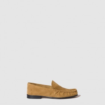 미우미우 여성 스웨이드 로퍼 - Miu Miu Womens Suede Loafers 