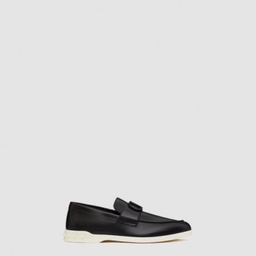 발렌티노 남성 레저 플로우 가죽 로퍼 - Valentino Mens Leisure Flow Calfskin Loafers 