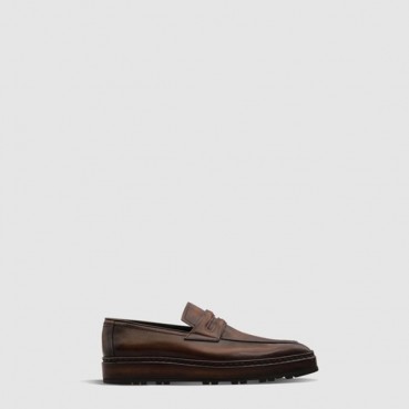 벨루티 남성 앤디 알토 레더 로퍼 - Berluti Mens Andy Alto Leather Loafers 