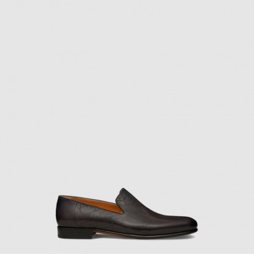 벨루티 남성 커시브 갈레 레더 로퍼 - Berluti Mens Cursive Gallé Leather Loafers 