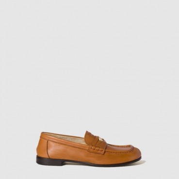 미우미우 여성 가죽 로퍼 - Miumiu Womens Leather Loafer 