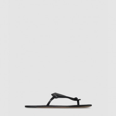 로로피아나 여성 Helena 가죽 플립플랍 - Loro Piana Womens Helena Leather Flip Flop 