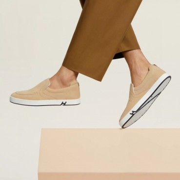 에르메스 남/녀 키디 슬립온 스니커즈 - Hermes Unisex Kiddy Slip