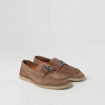 돌체앤가바나 남성 뉴플로리오 러버솔 스웨이드 로퍼 - Dolc&Gabbana Mens New Florio Loafer 
