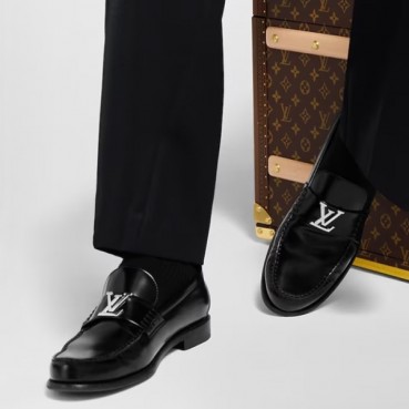 루이비통 남성 메이저 로퍼 - Louis vuitton Mens Major Loafer 