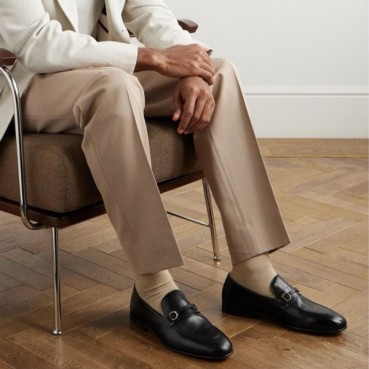 브루넬로쿠치넬리 남성 스트랩 로퍼 - Brunello Cucinelli Mens Strap Loafer 