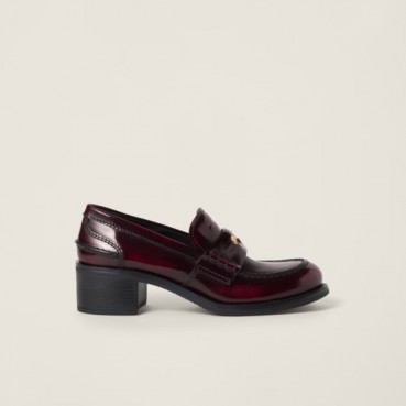미우미우 여성 베이직 로퍼 - Miumiu Womens Basic Loafer 