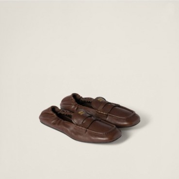 미우미우 여성 나파 로퍼 - Miumiu Womens Nappa Loafer 