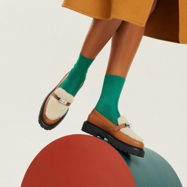 에르메스 여성 아이콘 로퍼 - Hermes Womens Icone Loafer 