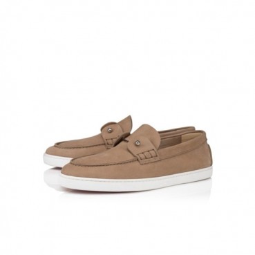 크리스찬 루부탱 남/녀 그레이 로퍼 - Christian Loubutin Unisex Gray Loafer 
