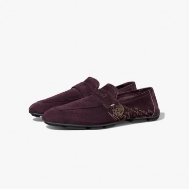 벨루티 남성 버건디 로퍼 - Berluti Mens Burgundy Loafer 