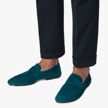 벨루티 남성 그린 로퍼 - Berluti Mens Green Loafer 
