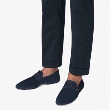 벨루티 남성 네이비 로퍼 - Berluti Mens Navy Loafer 