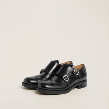 미우미우 여성 블랙 로퍼 - Miumiu Womens Black Loafer 