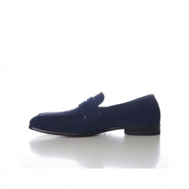 에르메네질도 제냐 남성 네이비 로퍼 - Ermenegildo Zegna Mens Navy Loafer 