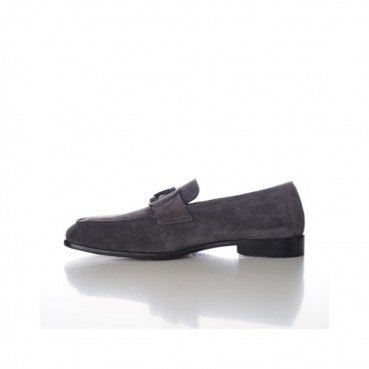 에르메네질도 제냐 남성 그레이 로퍼 - Ermenegildo Zegna Mens Gray Loafer 