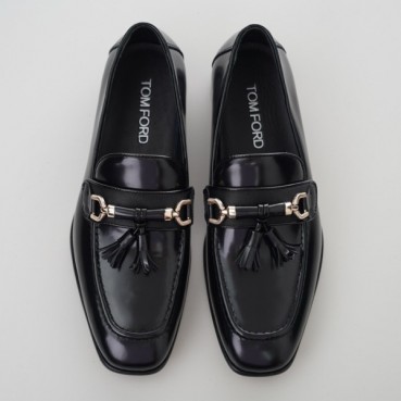 톰포드 남성 블랙 로퍼 - Tom Ford Mens Black Loafer 