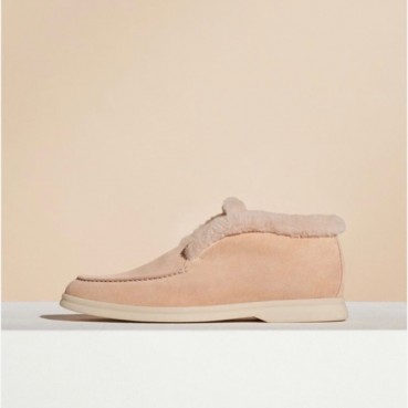 로로피아나 여성 핑크 로퍼 - Loro Piana Womens Pink Loafer 