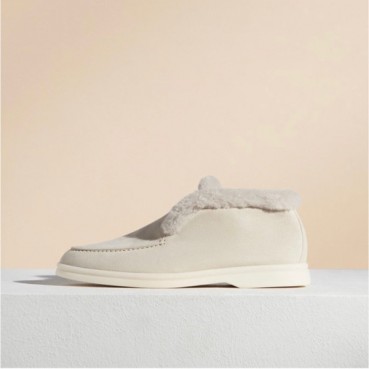 로로피아나 여성 그레이 로퍼 - Loro Piana Womens Gray Loafer 