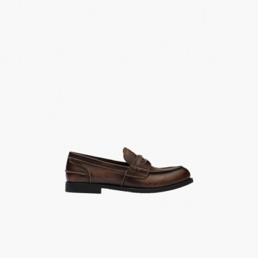 미우미우 여성 가죽 페니 로퍼 Brown 【매장140만원대】 - Miumiu Womens Brown Loafers 
