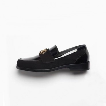 샤넬 여성 블랙 로퍼 - Chanel Womens Black Loafer 