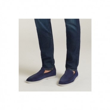 로로피아나 남성 네이비 로퍼 - Loro Piana Mens Navy Loafer 