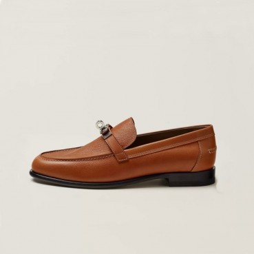에르메스 여성 카멜 로퍼 - Hermes Womens Camel Loafer 