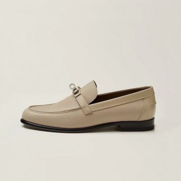 에르메스 여성 베이지 로퍼 - Hermes Womens Beige Loafer 