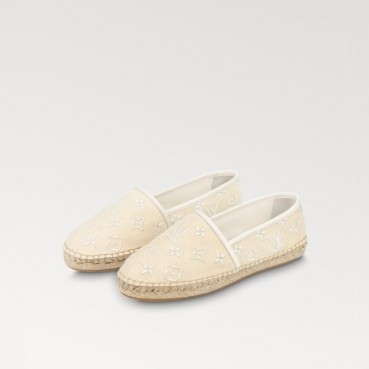 루이비통 여성 아이보리 로퍼 - Louis vuitton Womens Ivory Loafer 