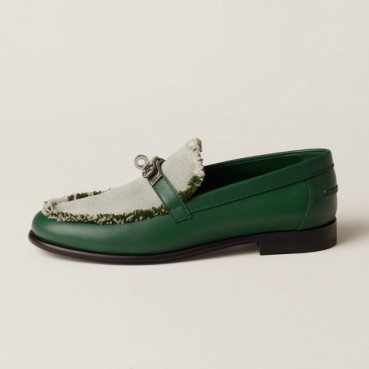 에르메스 여성 그린 로퍼 - Hermes Womens Green Loafer 