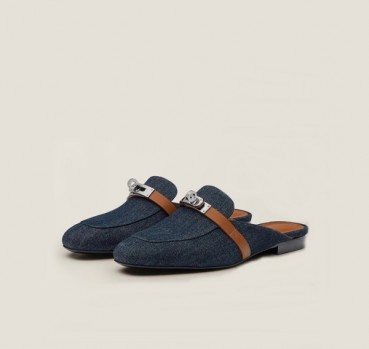 에르메스 여성 블루 켈리 블로퍼 - Hermes Womens Blue Blopper 