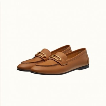 에르메스 여성 카멜 로퍼 - Hermes Womens Camel Loafer 