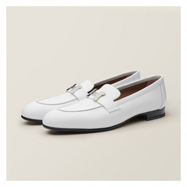 에르메스 여성 화이트 파리 로퍼 - Hermes Womens White Loafer 