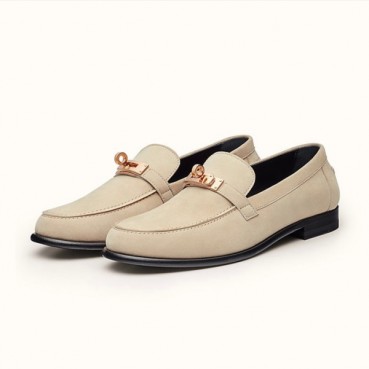 에르메스 여성 시그니처 베이지 로퍼 - Hermes Womens Beige Loafer 