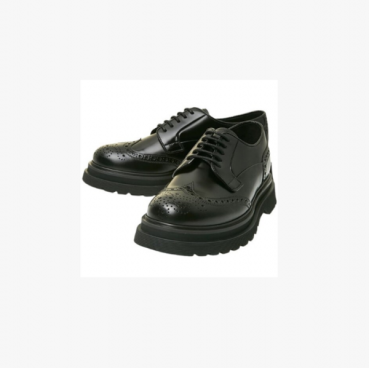 프라다 남성 블랙 스트랩 로퍼 - Prada Mens Black Loafer 