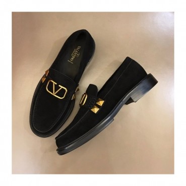 발렌티노 남성 블랙 로퍼 - Valentino Mens Black Loafer 