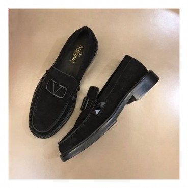 발렌티노 남성 블랙 로퍼 - Valentino Mens Black Loafer 