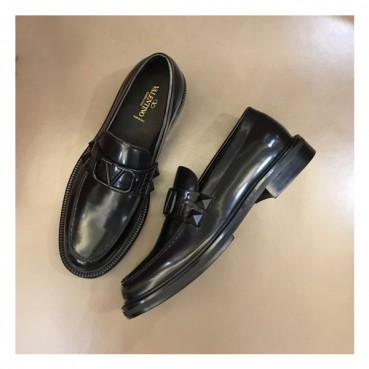 발렌티노 남성 블랙 로퍼 - Valentino Mens Black Loafer 
